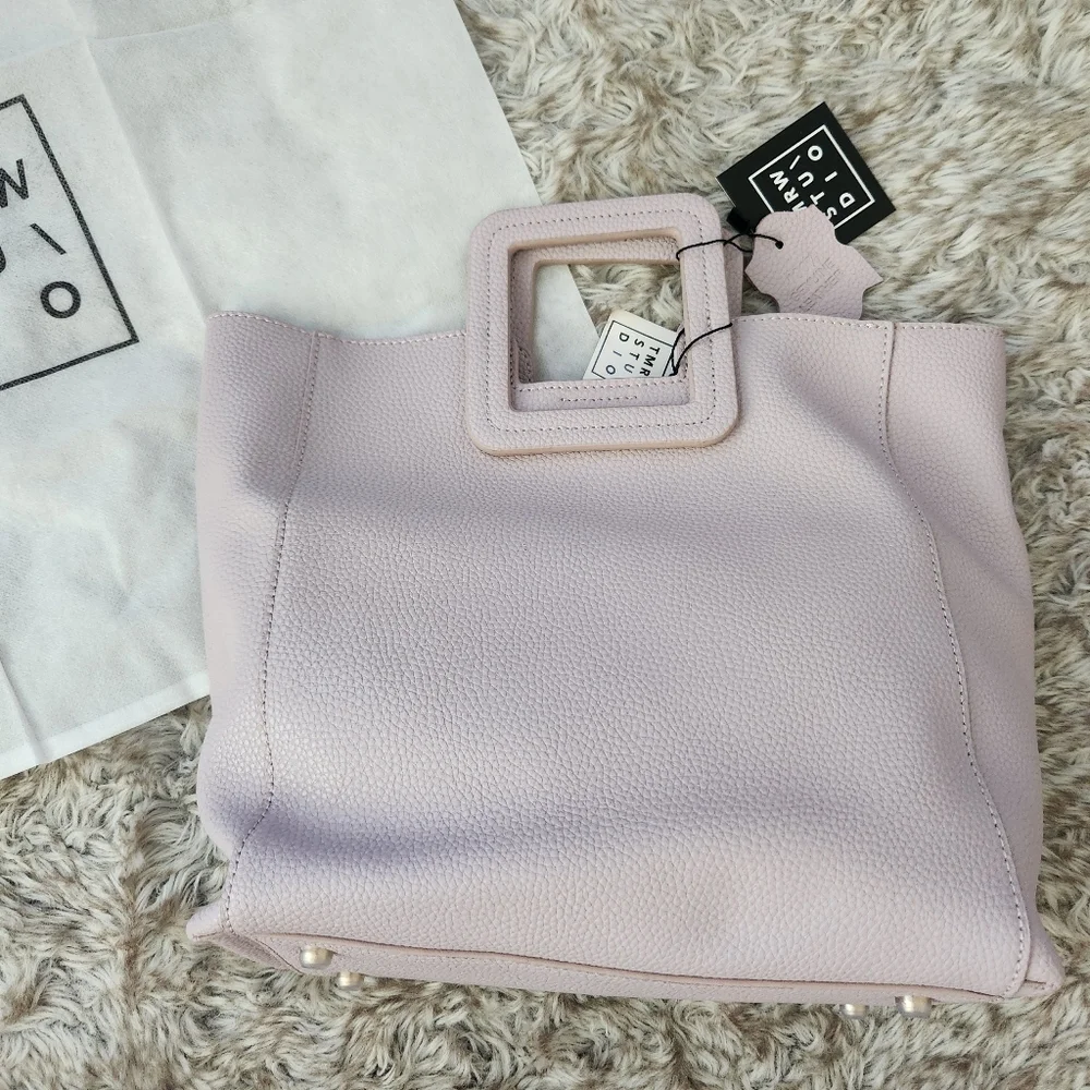 TMRW Studio Antonio‎ Medium Tote Lilac Pebbled Leather
